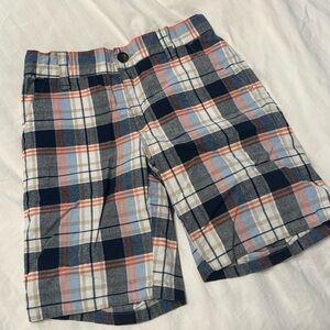 Janie & Jack Plaid Shorts Sz 5